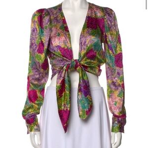 Ronny Kobo Silk blouse